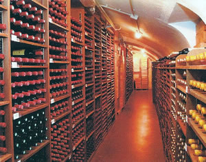 Wine cellar at Enoteca Pinchiorri, Florence, Italy | Bown's Best