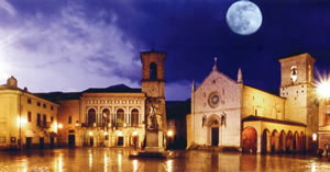 Palazzo Seneca, Norcia, Umbria, Italy