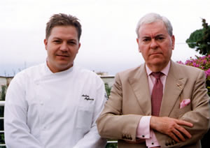 Chef Andrea Migliaccio,  Restaurant L'Olivio, Capri Palace Hotel, Anacapri, Capri, Italy