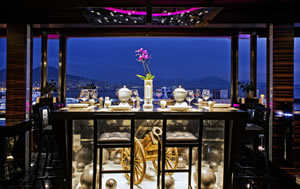 Interior of Restaurant Il Comandante, Romeo Hotel, Naples, Italy | Bown's Best