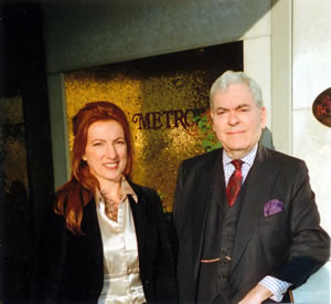Francis Bown with Gloria Beggiato, The Metropole Hotel, Venice, Italy | Bown's Best