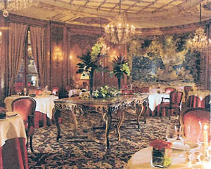 Winter Restaurant, Hotel le Bristol, Paris, France