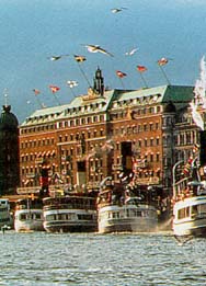 The Grand Hotel & Fredsgaten 12, Stockholm, Sweden