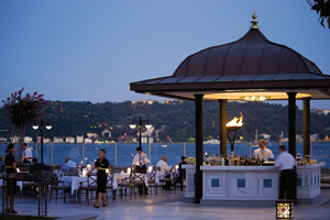 Restaurant Aqua, Four Seasons Hotel, Istanbul, Turkey