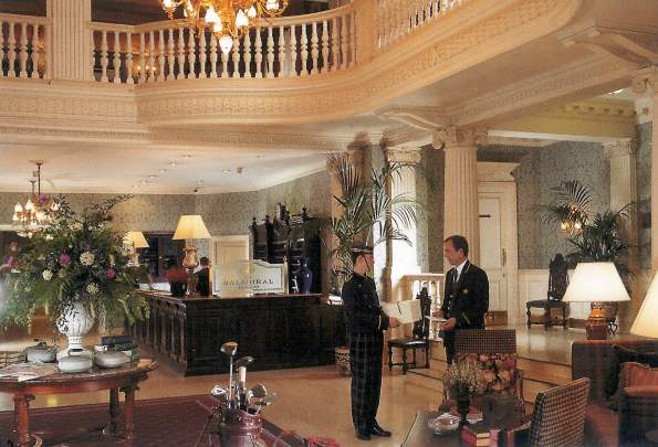 The Balmoral Hotel, Edinburgh - Entrance Lobby